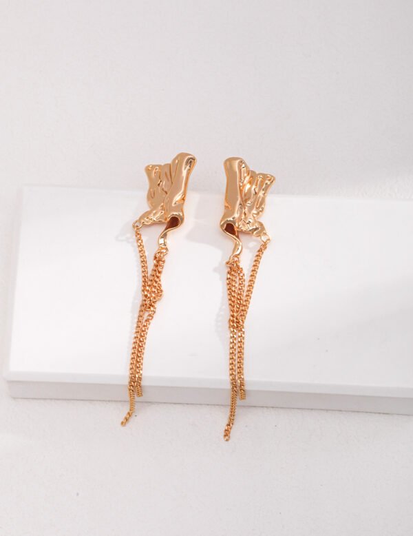 Gold Dangle Earrings