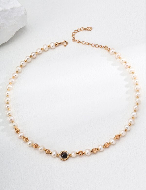 Tigerite Pearl Necklace